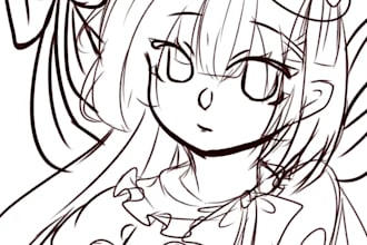 avatar, chibi, and fullbody illustration design