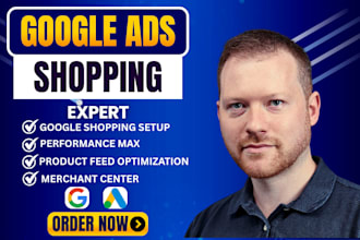 google shopping ads setup, performance max campaign and merchant center setup