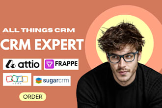 setup attio crm frappe crm close crm clay crm zoho crm sugar crm integration