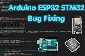 debug and fix your arduino, esp32, or stm32 code