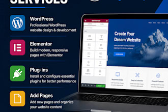 customise your wordpress website