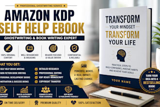 ghostwrite a professional nonfiction self help book
