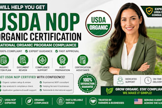 guide your usda nop certification and organic compliance