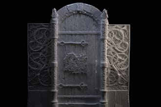 sculpt 3d historical art, game environment,high poly props, stl for fdm printer