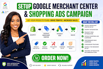 setup google merchant center and shopping ads campaign