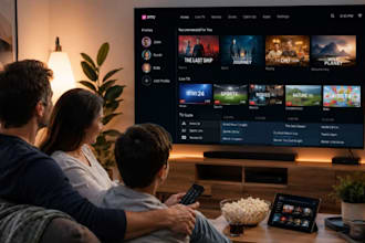 build middleware iptv app, develop iptv app, smart TV app, android TV with VPN