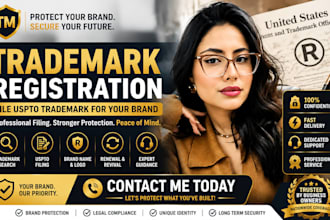 do a trademark registration or file upsto trademark for your brand