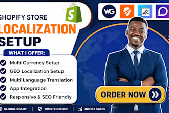 localize your shopify store with multilingual, geolocation, and SEO