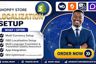 translate shopify store and do shopify localization for shopify stores