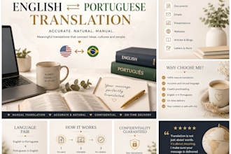 translate english to portuguese and portuguese to english