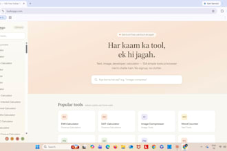 build a custom tools and utility website