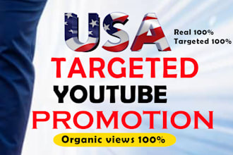 do youtube video promotion in USA