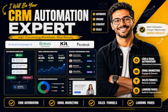 setup activecampaign email automation, brevo, convertkit email marketing expert