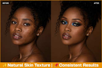 do photoshop highend portrait retouch
