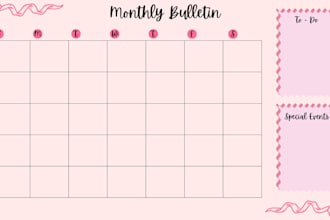 design any sort of tracker or planner