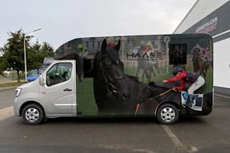 creative custom car wrap, van wrap, truck wrap, trailer wrap