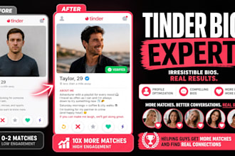 create an amazing tinder bio