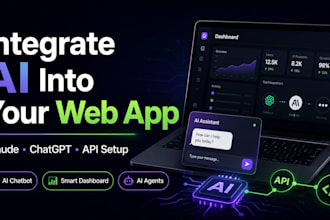 build ai integration into your web app using claude or chatgpt