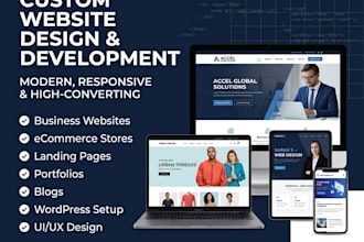 build a fast SEO friendly website for business and store
