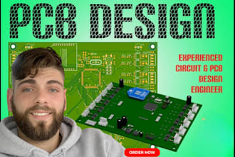 design pcb design, circuit schematic design, rf pcb design, pcb enclosure design