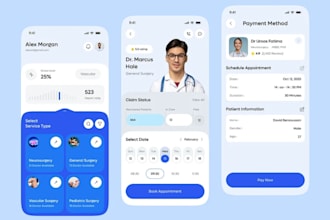 build marketplace ai powered medical booking app with virtual consultation