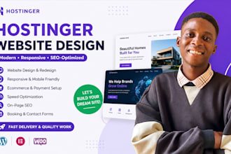 redesign hostinger website design hostinger wordpress landingpage website expert