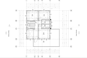 redraw 2d site plans, create interior layout furniture floor plans, architecture