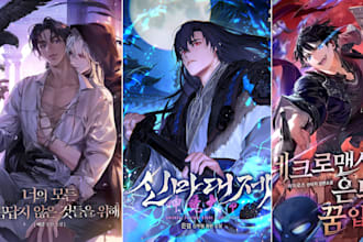 webtoon comic cover manhwa light novel wattpad  illustration anime manga artist