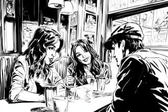 make a comic graphic novel comic strip