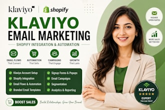 setup klaviyo email marketing shopify integration automation and email campaigns