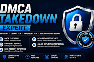 submit professional dmca takedown requests