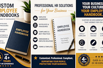 create customized employee handbooks