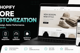 customize a shopify store