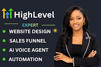 gohighlevel ai landing page go high level automation email setup n8n HTML