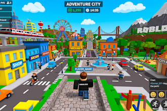 build complete roblox game, roblox map, weapons, gui and be your roblox scripter