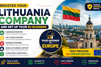 do lithuania company registration and help set up your eu business