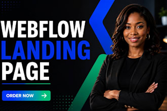 design webflow website, figma to webfow, webflow landing page