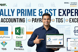be your expert accountant for tally prime, gst, and ms excel