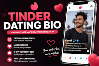 create a tinder dating bio