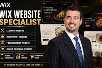 design wix culinary tutorial wix restaurant and international cuisine website