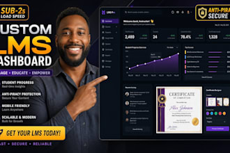 design a high converting wordpress lms website or online course website