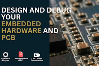 design and debug your embedded hardware and pcb