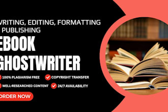 be your fiction ghostwriter