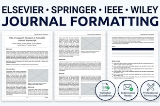 format your journal manuscript elsevier springer ieee wiley