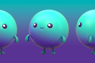 do stylized 3d character or environment modeling in blender maya