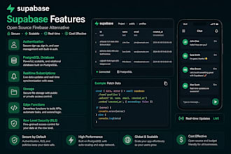 build firebase or supabase backend for your flutter app