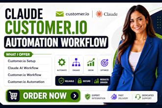 setup claude customerio automaation workflow claude ai customerio optimization
