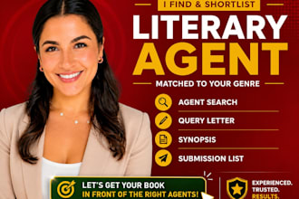 write a compelling query letter and make book submissions to top literary agents