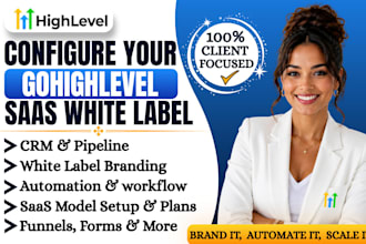 configure your gohighlevel saas white label