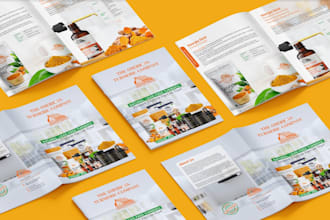design modern brochure, product catalog